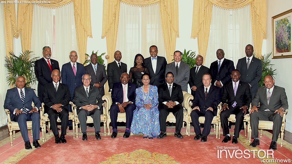 New Cabinet Sworn In Photos The Bahamas Investor