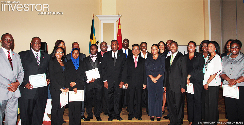 Bahamians Awarded Scholarships To Study In China The Bahamas