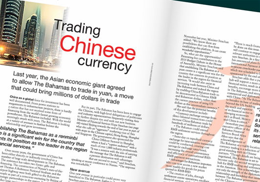 Trading Chinese Currency The Bahamas Investor Trading Chinese Currency Large Image
