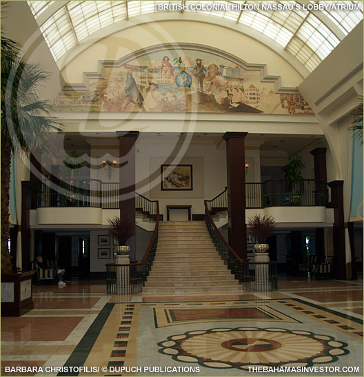 British Colonial Hilton Lobby