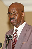 Ehurd Cunningham, acting financial secretary in the Ministry of Finance