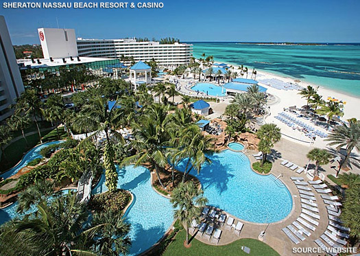 Sheraton Nassau Beach Resort & Casino on Cable Beach