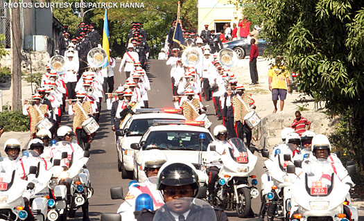 The Royal Bahamas Police Force annual parade