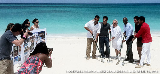 Rockwell Island luxury development breaks ground on Bimini