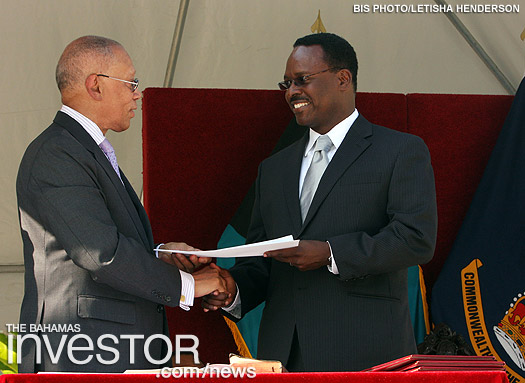 Daniel Johnson sworn in as Minister of Youth, Sports and Culture