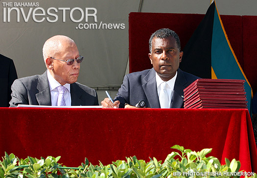 Frederick Mitchell sworn in as Minister of Foreign Affairs and Immigration