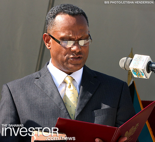 Michael Darville sworn in as Minister for Grand Bahama