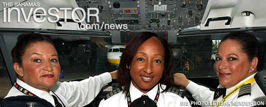 Bahamasair promotes first women pilots – photos