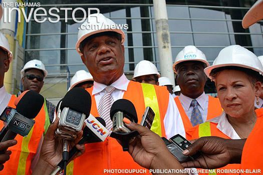 Key government ministers attending the tour