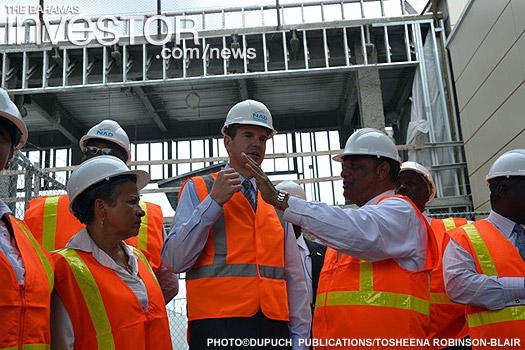 Key government ministers attending the tour