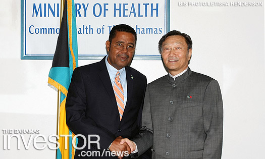 Chinese Ambassador visits Health Ministry