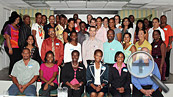 Participants and presenters at the symposium