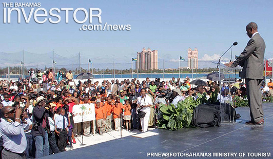 Bahamas bridge renamed in honour of Sir Sidney