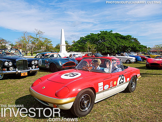 Speed Week participants gathered in Oakes Field