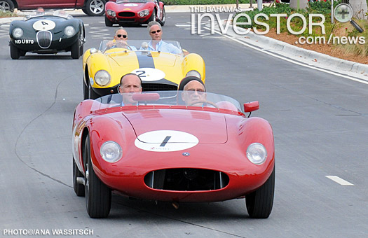 Sir Stirling Moss, Colin Higgs, David Cottingham, Phil Robinson