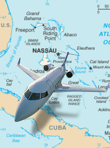 Nassau by private jet
