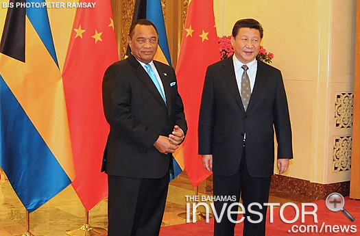 Prime Minister Christie and President of China