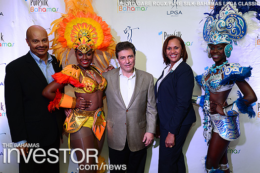 performers in Bahamas Junkanoo costumes