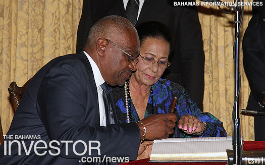 Minnis sworn in as PM