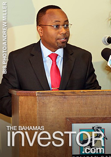 Minister of State for Grand Bahama in the Office of The Prime Ministerr Kwasi Thompson