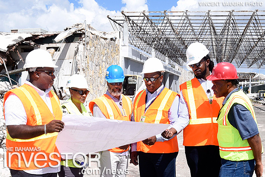 demolition of old terminal